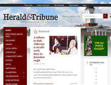 Tablet Screenshot of heraldandtribune.com